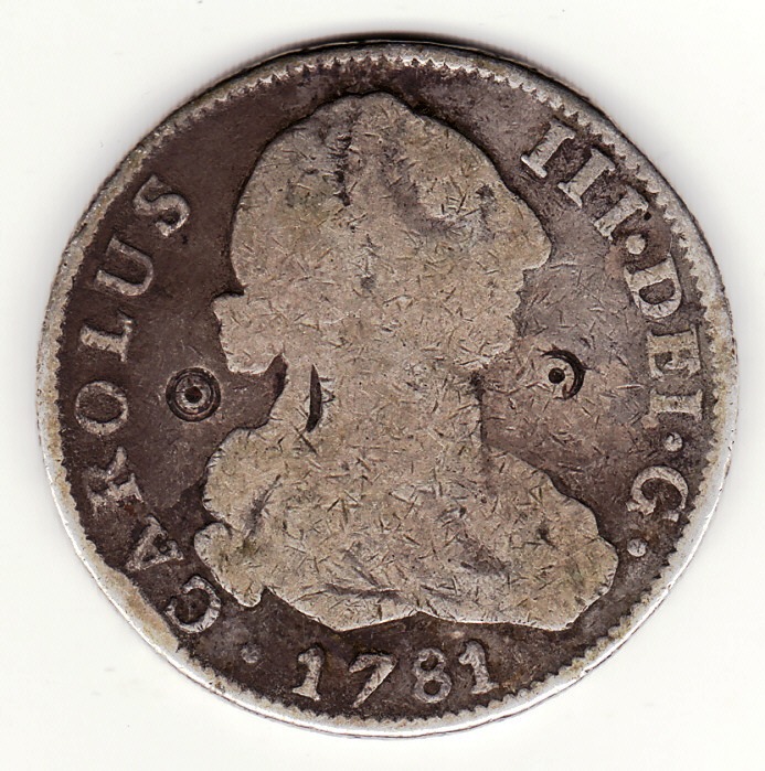 Photo 1 Pièce de monnaie non identifiée: 4 reales de Sevilla