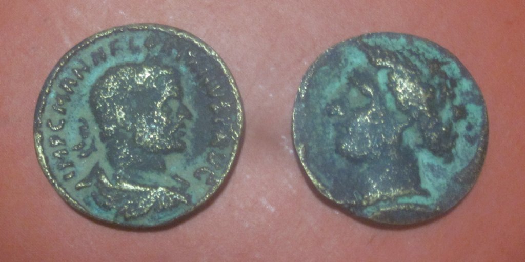 Photo 1 Pièce de monnaie non identifiée: Monedas compradas en Tunez