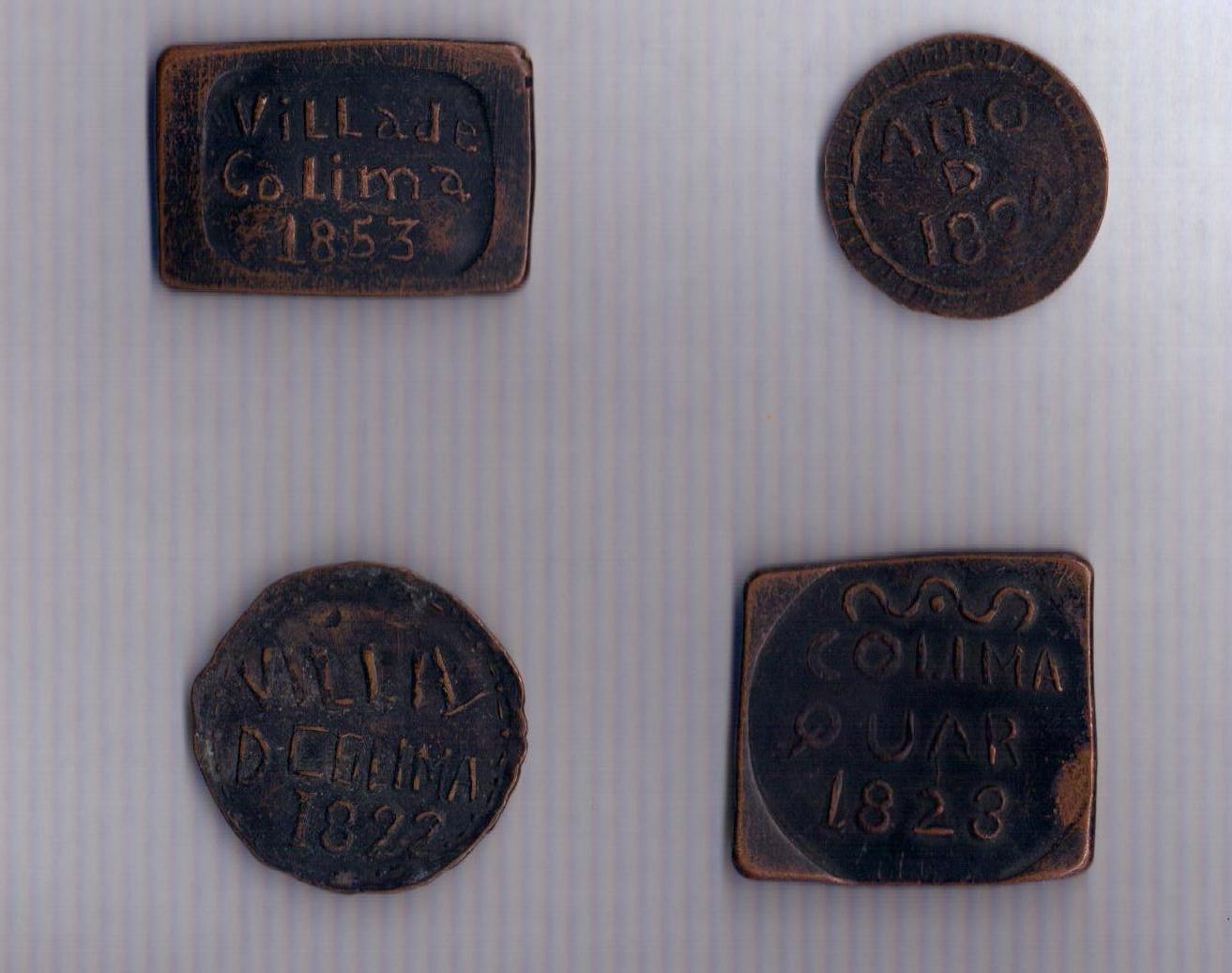 Photo 1 Pièce de monnaie non identifiée: monedas de colima mex.