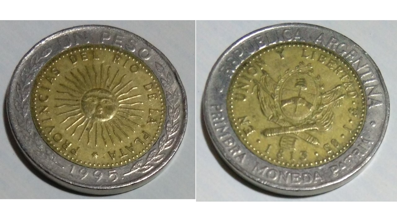 Photo 1 Pièce de monnaie non identifiée: moneda que supongo asiatica