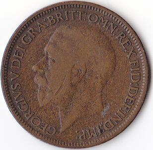 Photo 1 Pièce de monnaie non identifiée: Medio penique inglés