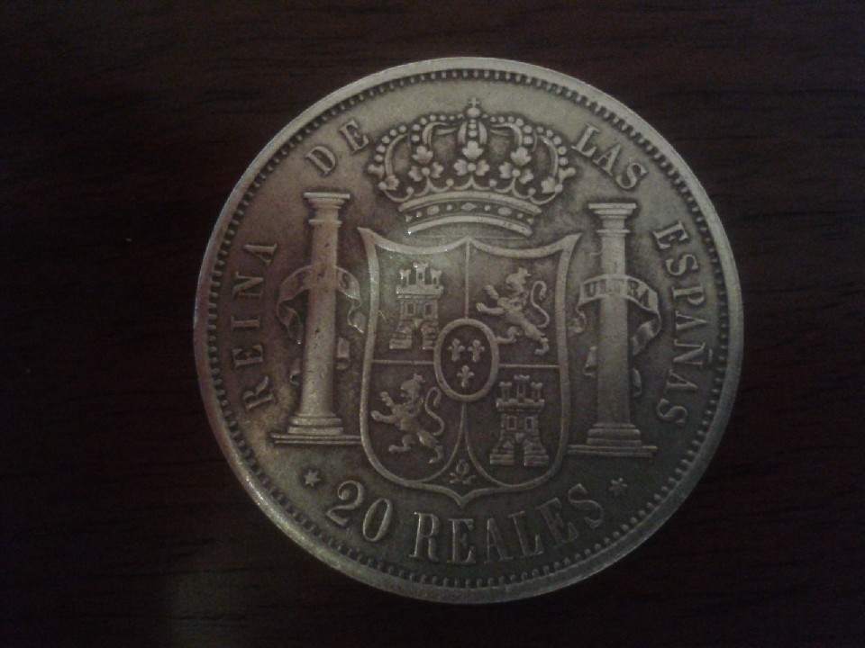 Photo 1 Pièce de monnaie non identifiée: isabel 2