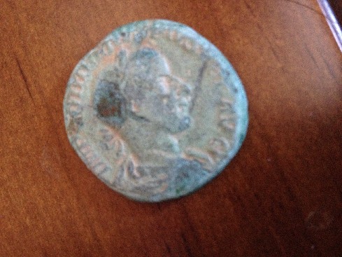 Photo 2 Pièce de monnaie non identifiée: encontrada en una obra en extremadura