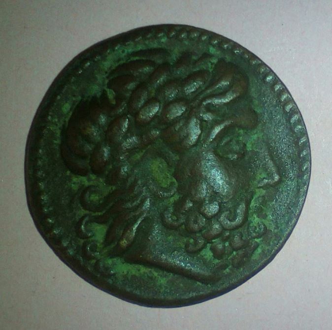Photo 1 Pièce de monnaie non identifiée: TRETRADRACMA, IMPERIO MACEDONIO, POSIBLEMENTE DE FILIPO II o CASANDRO