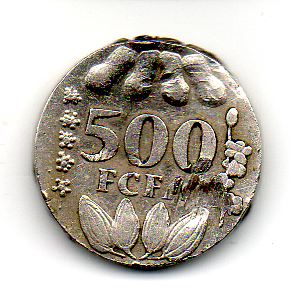 Photo 2 Pièce de monnaie non identifiée: POSIBLE PRUEBA MONEDA 500 FCFA MALI O AFRICA OCCIDENTAL