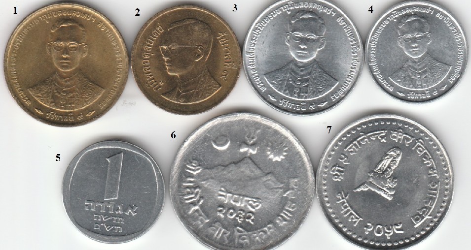 Photo 2 Pièce de monnaie non identifiée: Identificar país y año