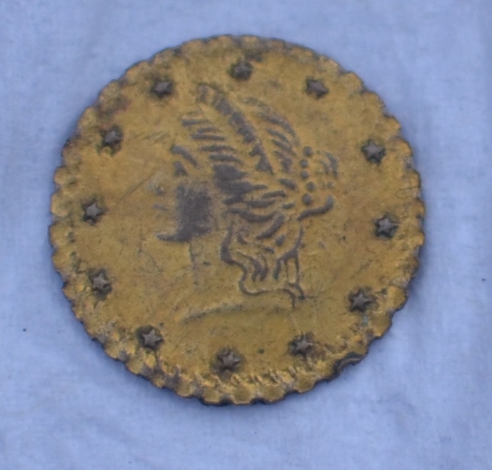 Photo 2 Pièce de monnaie non identifiée: Moneda o ficha desconocida 