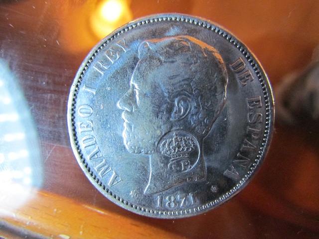 Photo 1 Pièce de monnaie non identifiée: Amadeo I