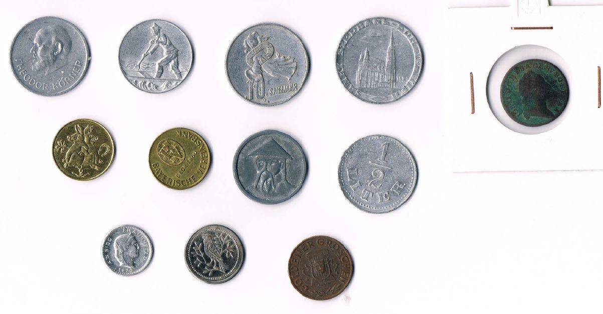 Photo 1 Pièce de monnaie non identifiée: Me podríais ayudar a identificar estas monedas?