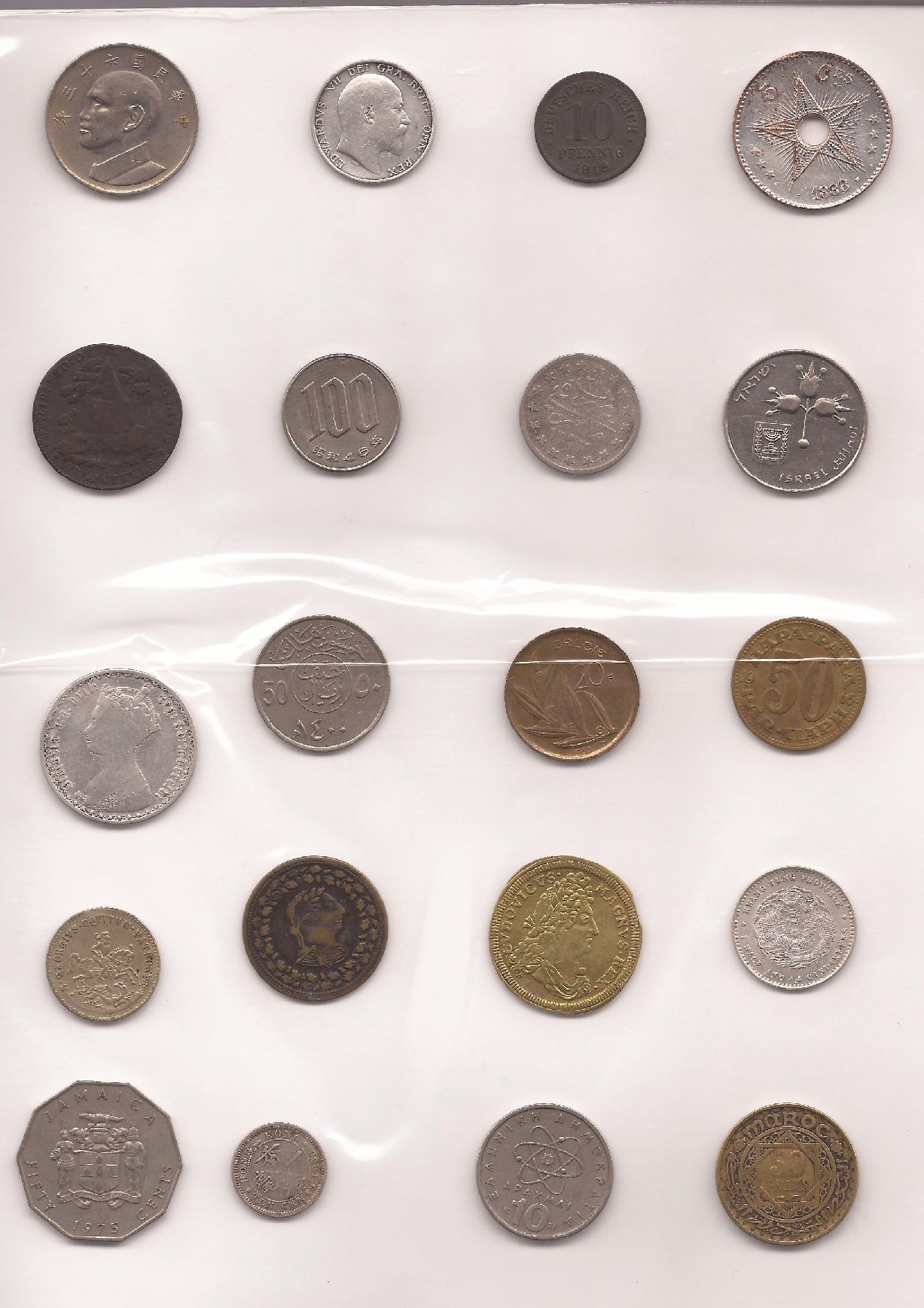 Photo 1 Pièce de monnaie non identifiée: Que monedas son y de donde son?