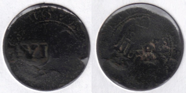 Photo 1 Pièce de monnaie non identifiée: Spanish coin?