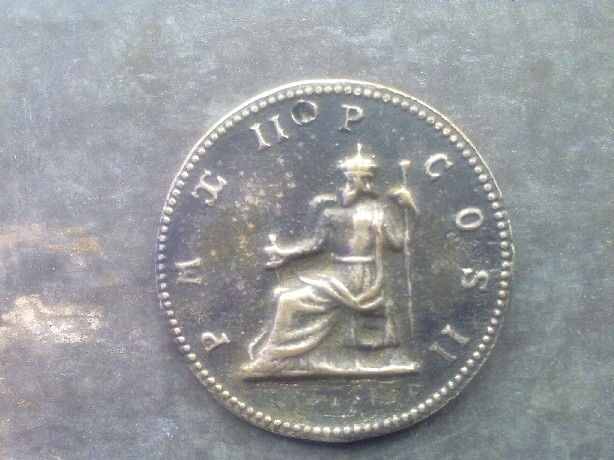 Photo 2 Pièce de monnaie non identifiée: MONEDA NO IDENTIFICADA