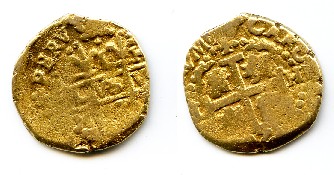 Photo 1 Pièce de monnaie non identifiée: ¿1 Escudo de Carlos II? ¿Quién la identifica?