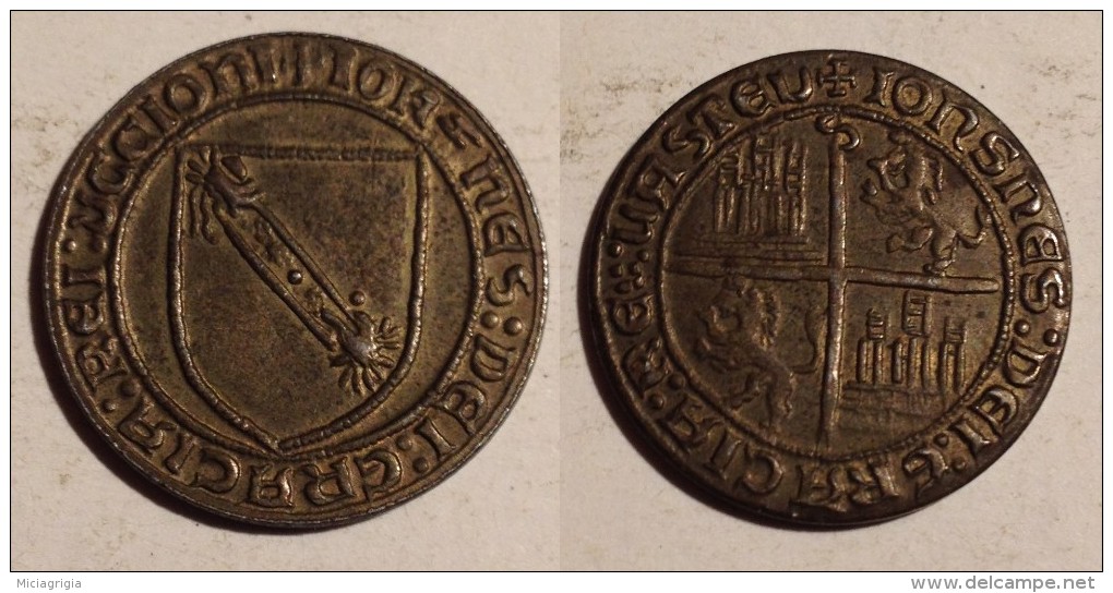 Photo 2 Pièce de monnaie non identifiée: Jetones