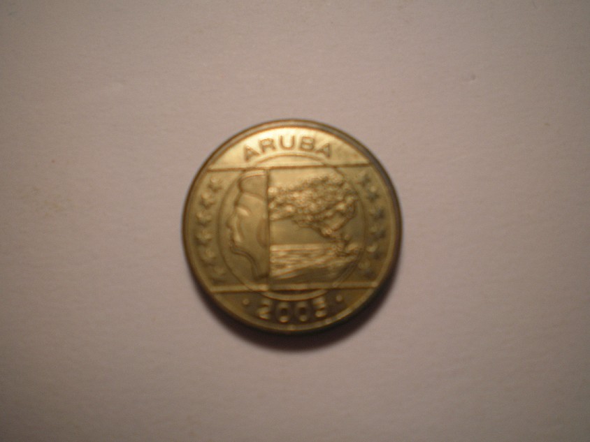 Photo 2 Pièce de monnaie non identifiée: Aruba 2005