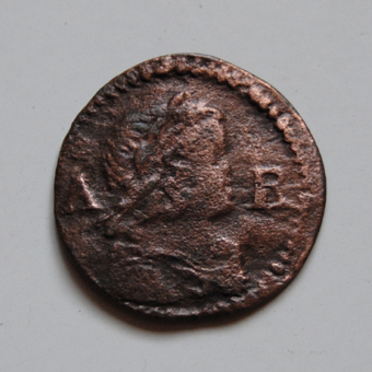 Photo 2 Pièce de monnaie non identifiée: moneda española