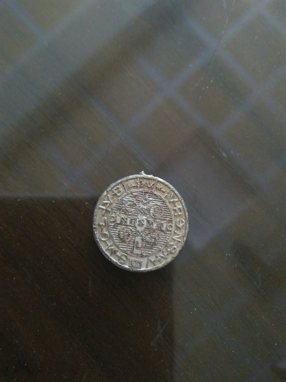 Photo 2 Pièce de monnaie non identifiée: Moneda