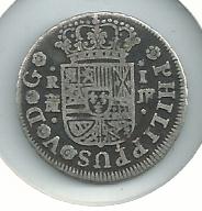 Photo 1 Pièce de monnaie non identifiée: Moneda de Felipe V