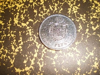Photo 1 Pièce de monnaie non identifiée: MONEDA DE PLATA ESPAÑOLA SIN FECHA