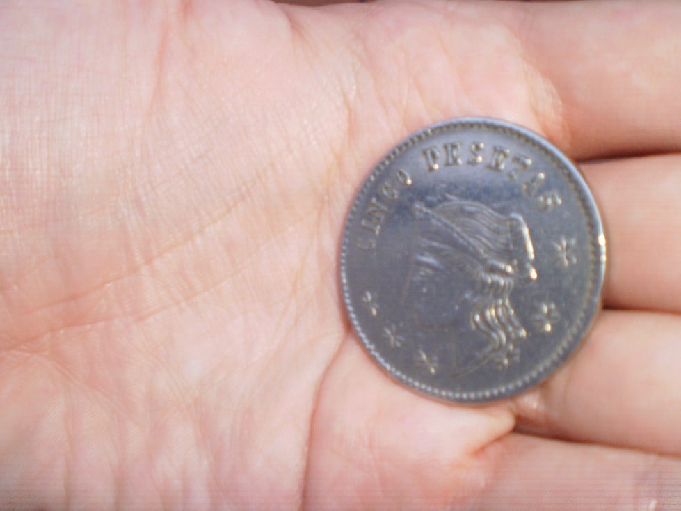 Photo 2 Pièce de monnaie non identifiée: MONEDA DE PLATA ESPAÑOLA SIN FECHA