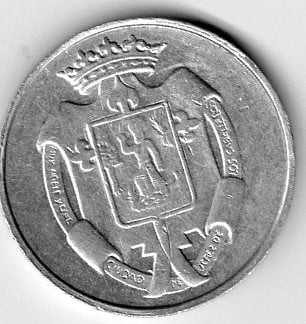 Photo 2 Pièce de monnaie non identifiée: es una medalla?