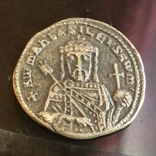Photo 1 Pièce de monnaie non identifiée: Alguien puede ayudarme con esta moneda