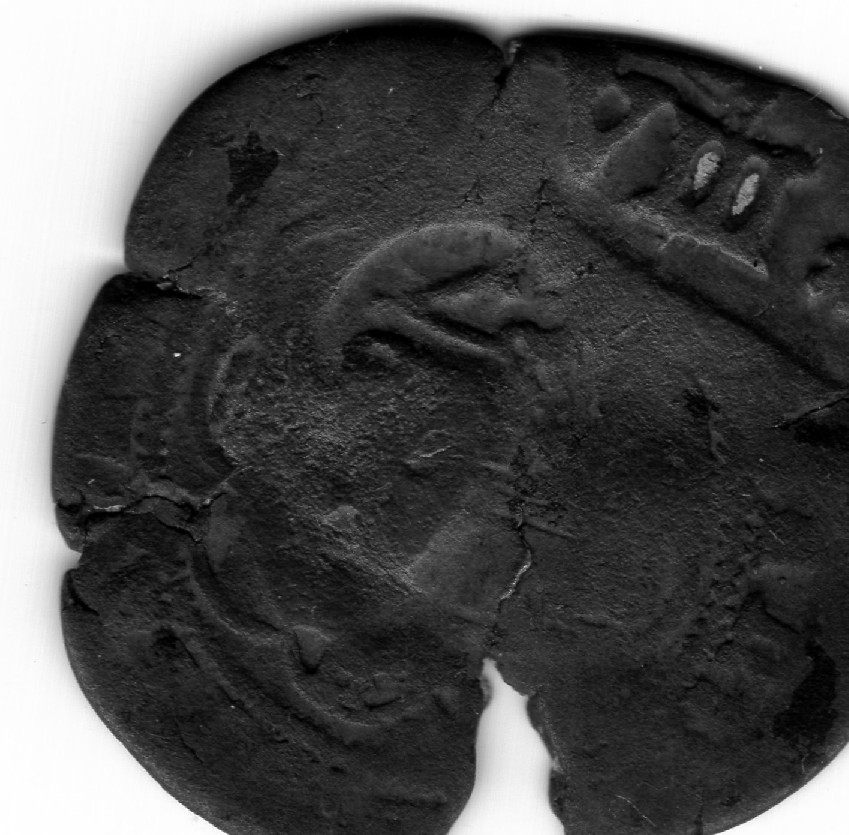 Photo 2 Pièce de monnaie non identifiée:  una moneda de 1654