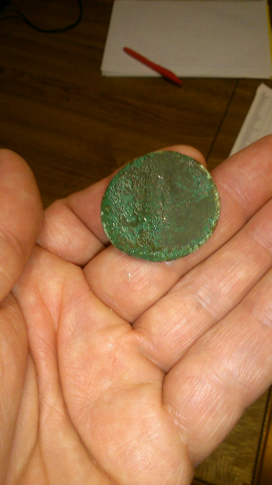 Photo 2 Pièce de monnaie non identifiée: Moneda desconocida