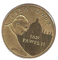Photo 2 Pièce de monnaie non identifiée: Polonia 2005 2 Zlote