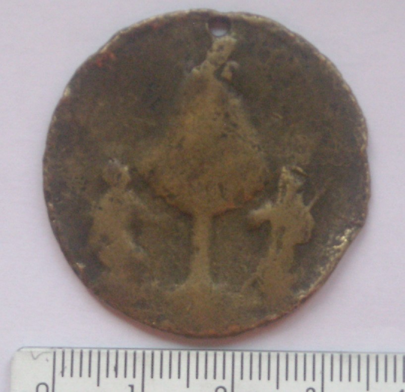 Photo 1 Pièce de monnaie non identifiée: Me pueden ayudar a identificar esta moneda? Medalla?