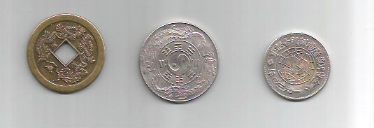 Photo 2 Pièce de monnaie non identifiée: Chinas?