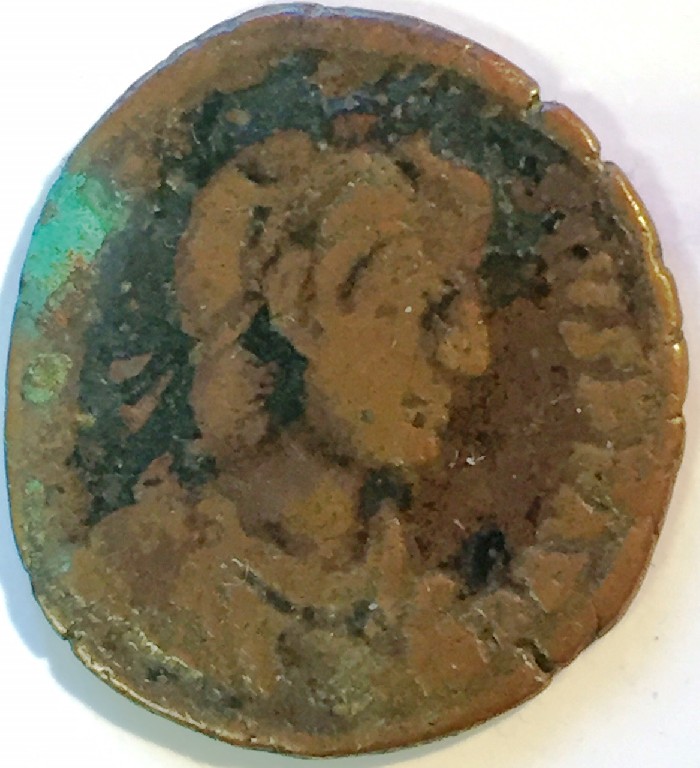 Photo 1 Pièce de monnaie non identifiée: romana