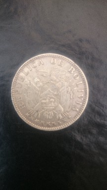 Photo 2 Pièce de monnaie non identifiée: Chasca Potosina