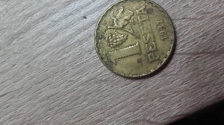 Photo 1 Pièce de monnaie non identifiée: Vendo moneda de 1 peseta año 1937