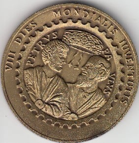 Photo 2 Pièce de monnaie non identifiée: Moneda de El Vaticano??
