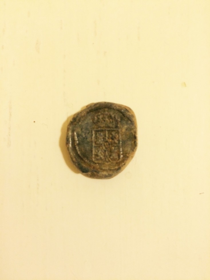 Photo 1 Pièce de monnaie non identifiée: moneda creo que de plomo