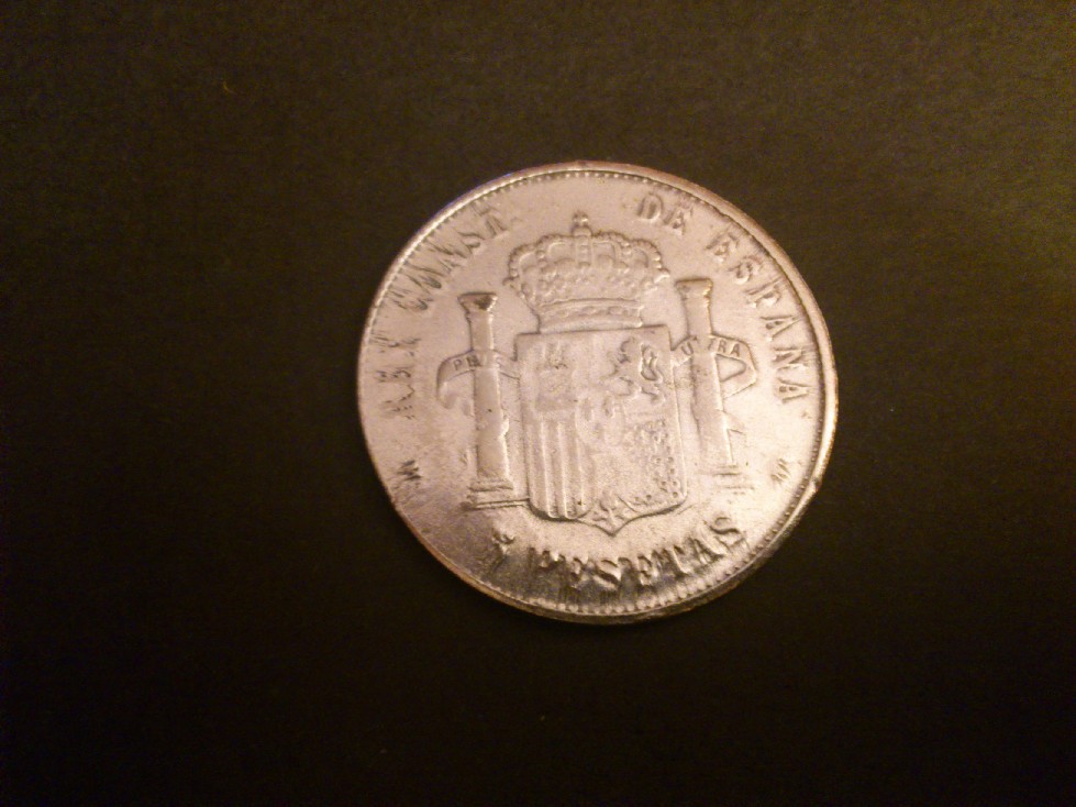 Photo 1 Pièce de monnaie non identifiée: alguien me puede decir si esta moneda es autentica? por favor