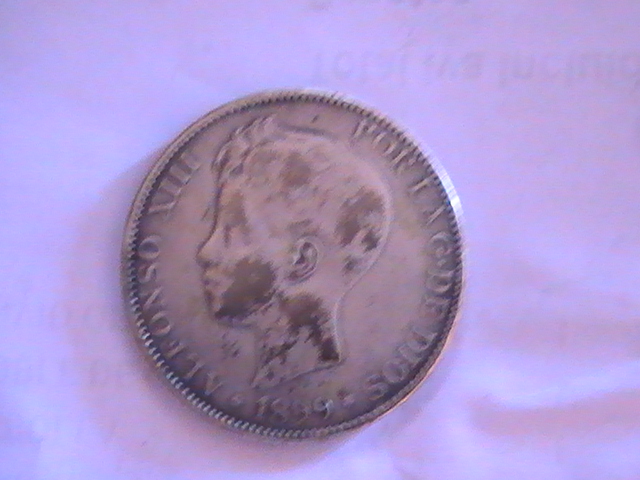 Photo 1 Pièce de monnaie non identifiée: alfonsoXIII