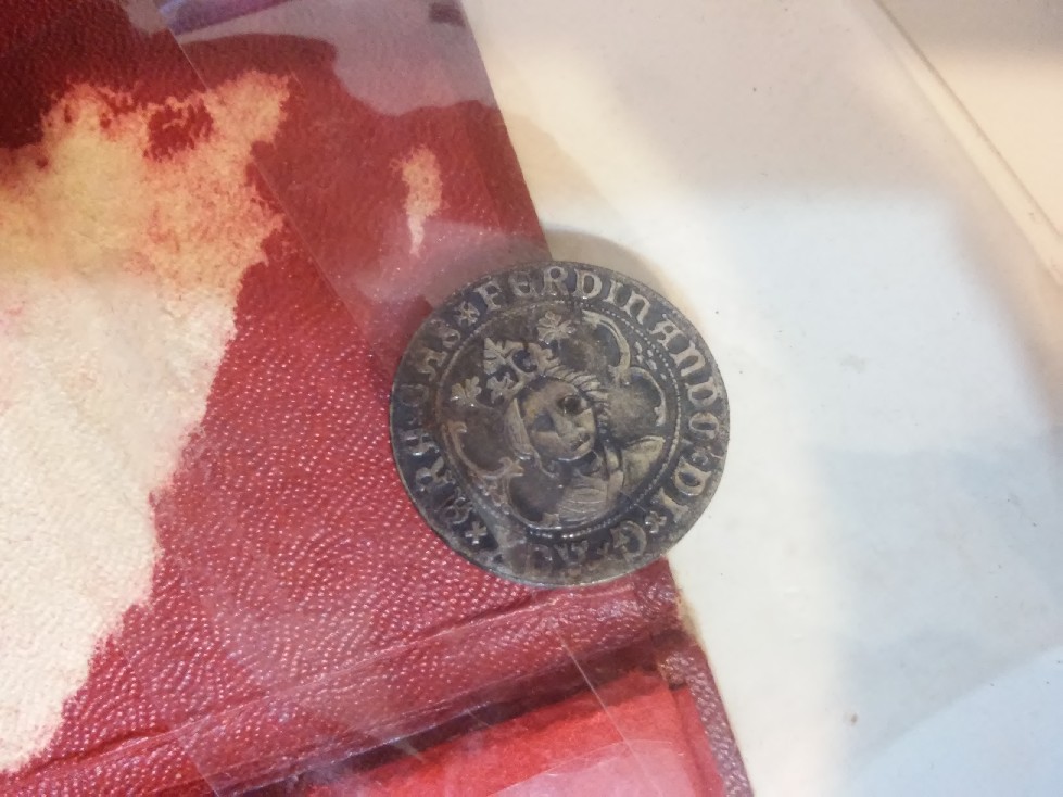 Photo 1 Pièce de monnaie non identifiée: Real de plata fernando catolico con escudo de valencia (13/01/2018)