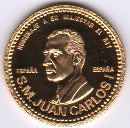 Photo 1 Pièce de monnaie non identifiée: HOMENAJE A S.M. EL REY   S.M. JUAN CARLOS I