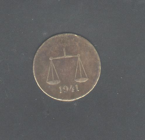 Photo 2 Pièce de monnaie non identifiée: Identificación fichas deeconomato