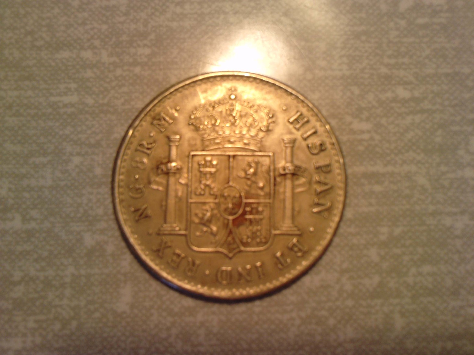 Photo 1 Pièce de monnaie non identifiée: 8 Reales Carlos III