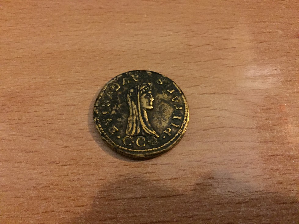 Photo 1 Pièce de monnaie non identifiée: Moneda sin duda Romana