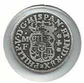 Photo 1 Pièce de monnaie non identifiée: Moneda de Felipe V