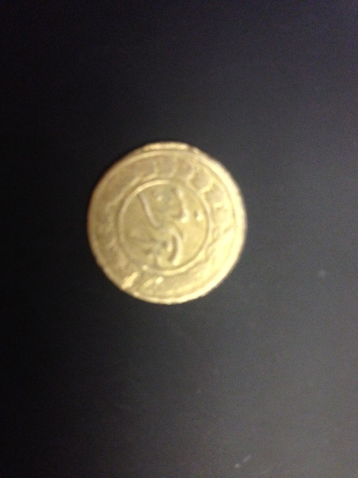 Photo 2 Pièce de monnaie non identifiée: Moneda árabe