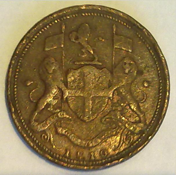 Photo 1 Pièce de monnaie non identifiée: Nuega moneda sin identificar