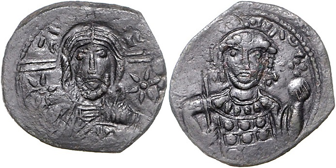 Photo 1 Pièce de monnaie non identifiée: Follis Michael VIII Constantinopla