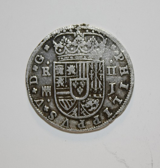Photo 2 Pièce de monnaie non identifiée: felipe V!!!??