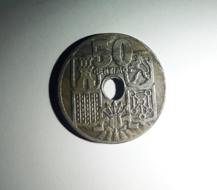 Photo 1 Pièce de monnaie non identifiée: De donde es y cuanto cuesta?