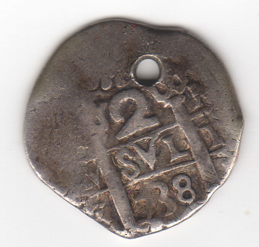 Photo 1 Pièce de monnaie non identifiée: Supuestamente una Macuquina? 
